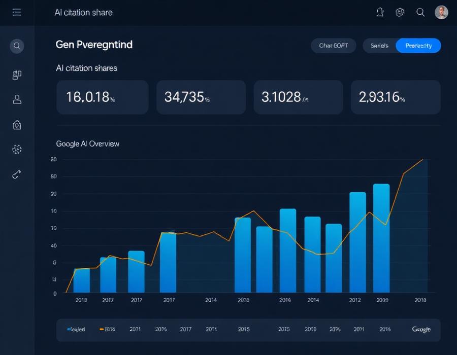 Monthly visibility reporting view