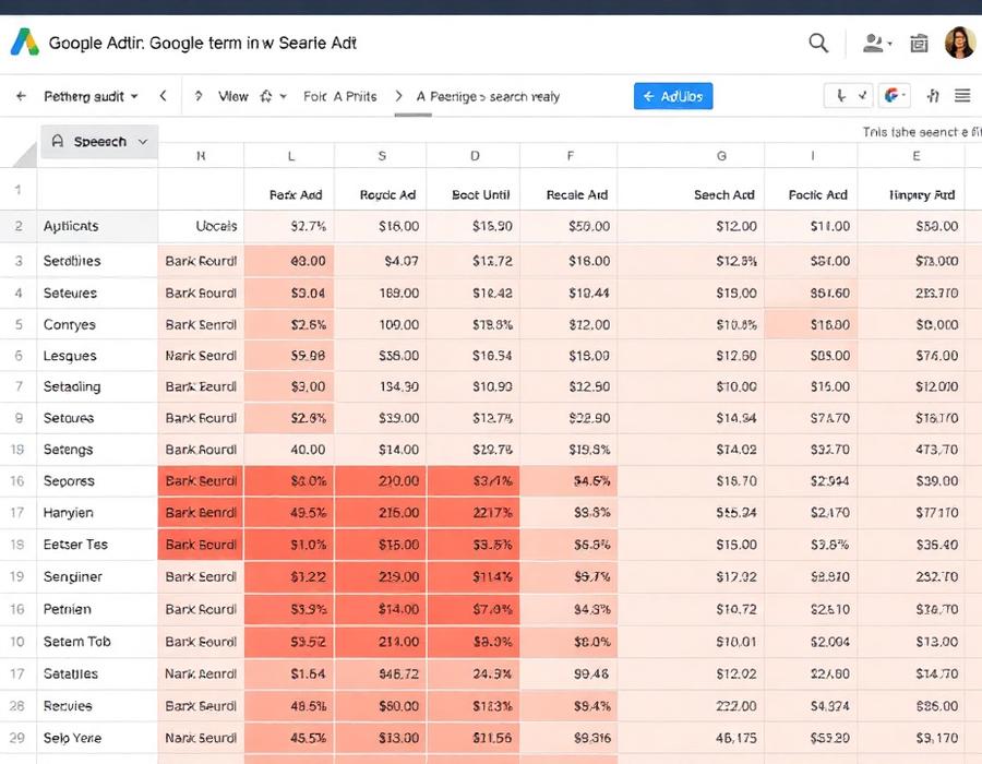 Paid search audit illustration