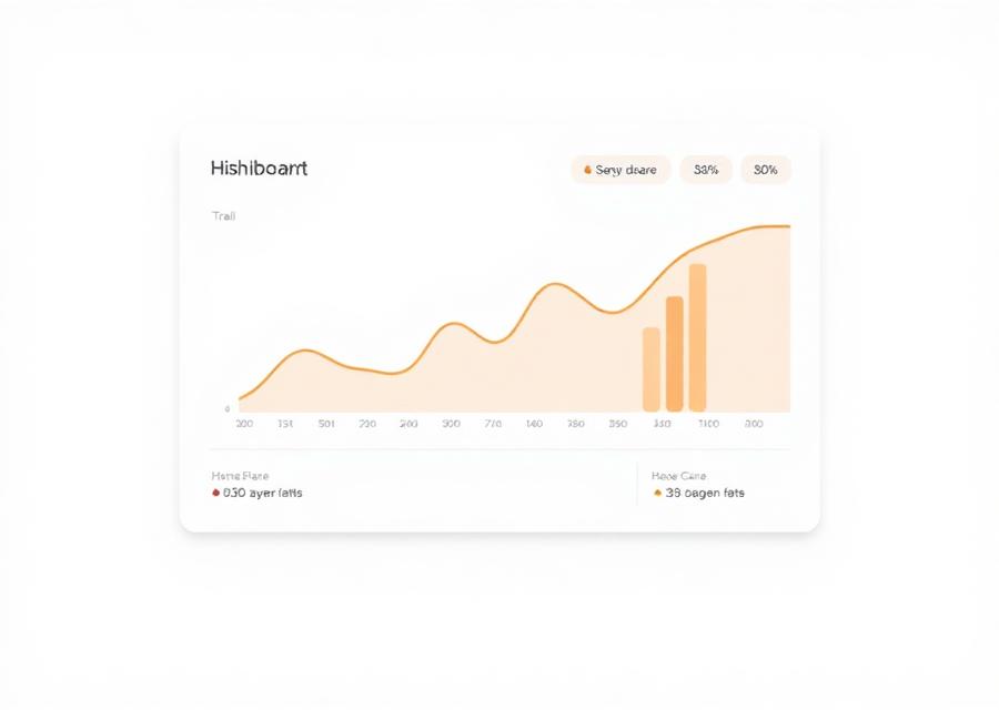 Revenue trend chart